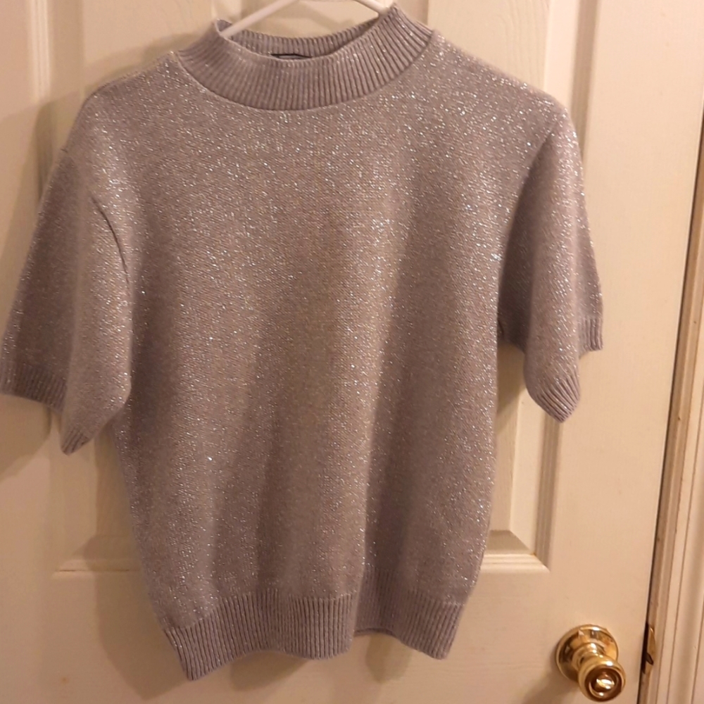Silver sweater